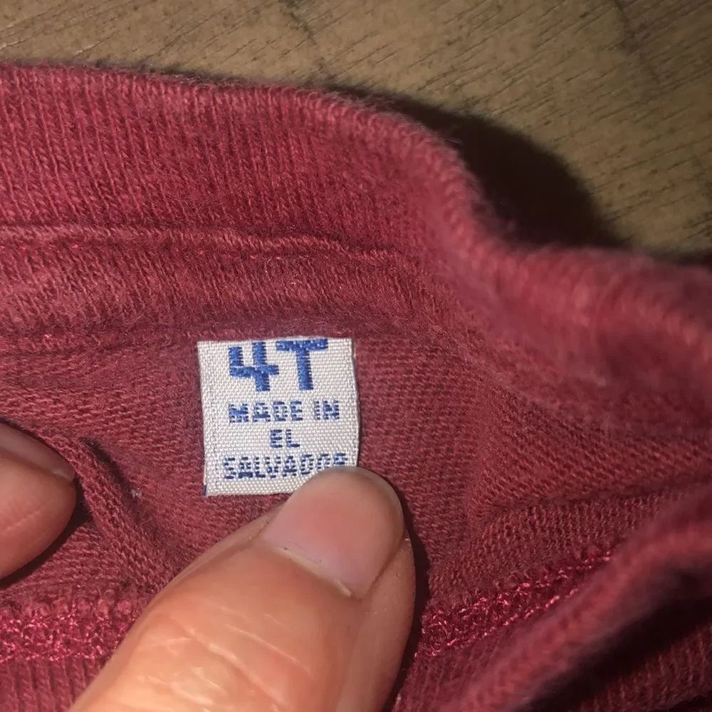I Get By With A Little Help From My Friends Long Sleeve Cotton Tshirt Junk Food — image 6 of 8